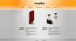 Desktop Screenshot of conoptica.com